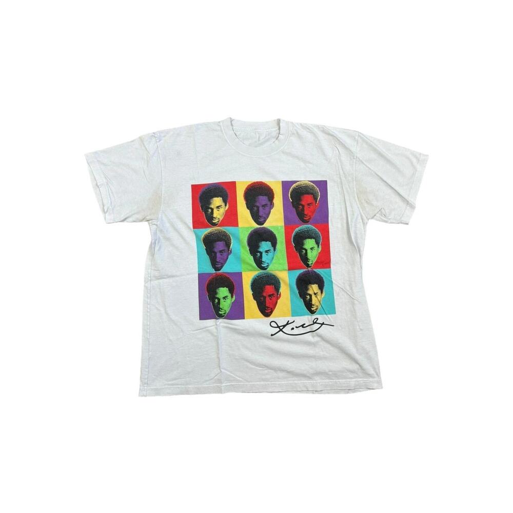 Style Kobe Bryant T-Shirt Mens Large Andy Warhol Banana Double Sided Xl